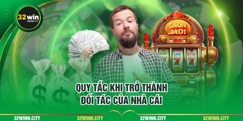 Quy tắc khi trở thành đối tác của nhà cái