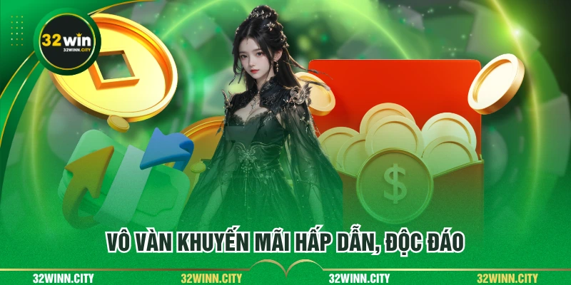 Vô vàn khuyến mãi hấp dẫn, độc đáo